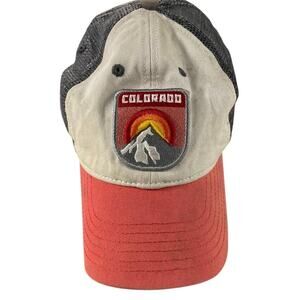 Colorado Limited Trucker Hat Mountain Sunset Mesh Cap Snapback